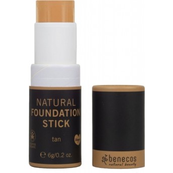 Foundation stick bio, Tan (inchis) - Benecos