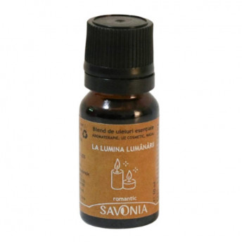 La Lumina Lumanarii - Blend Uleiuri Esentiale Naturale - Savonia, Romantic, 10 ml