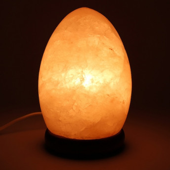Lampa Cristale din Sare de Himalaya, forma Ou, 3-4 Kg