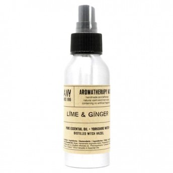 Odorizant natural de camera cu ulei esential pur de Lime si Ghimbir, 100 ml, Ancient Wisdom