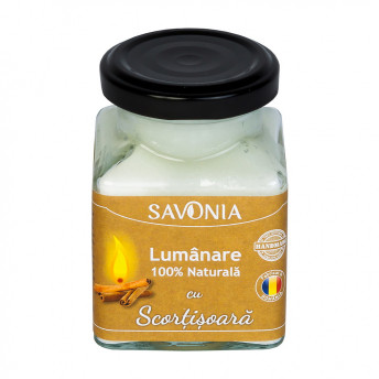 Scortisoara - Lumanare 100% Naturala 200 g, Savonia