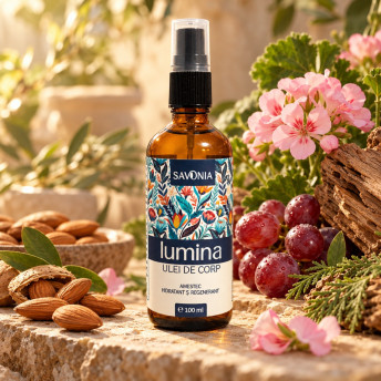 Lumina – Ulei de Corp Savonia - Amestec Hidratant și Regenerant, 100 ml