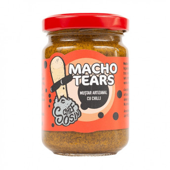 Macho Tears - Muștar indian cu chilli - 150g - Chef Sosin 