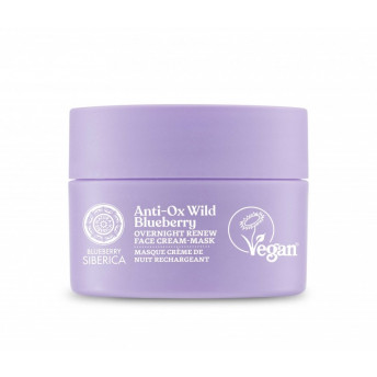 Crema-masca de noapte regeneranta antioxidanta cu ceramide si Q10, 50ml - Anti-OX Wild Blueberry