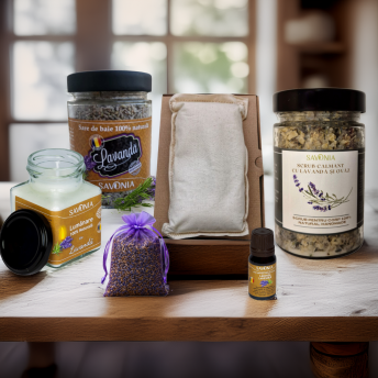 Pachetul Serenității cu Lavandă – Armonie, Calm și Odihnă