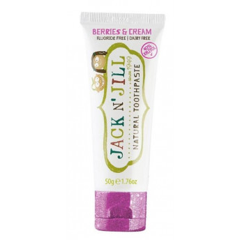 Pasta de dinti naturala pentru copii Berries & Cream - Jack n' Jill