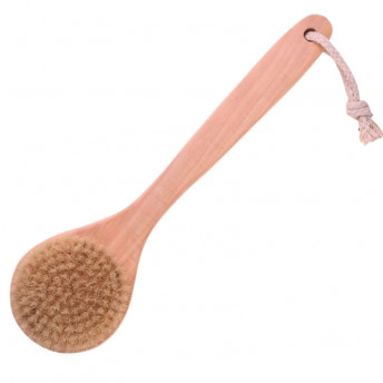 Perie de Corp, Cap Rotund, Peri Porc Mistret, 30 cm 