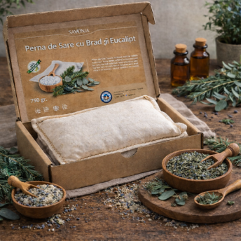 Perna de Sare cu Brad si Eucalipt, Savonia, 750 g