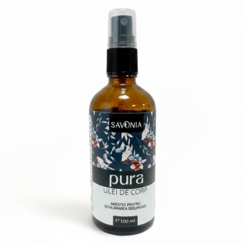 Pura – Ulei de Corp Savonia – Amestec pentru Echilibrarea Sebumului, 100 ml
