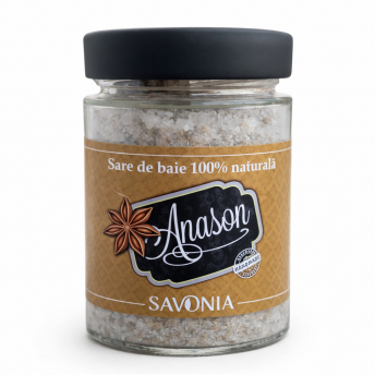Sare de Baie Savonia cu Anason, 350 gr.