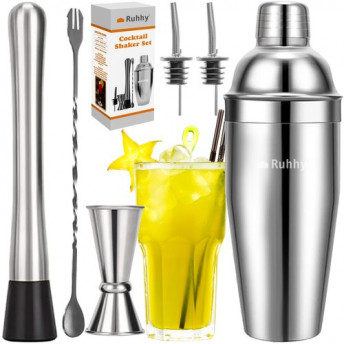 Set Cocktail - 6 Piese din Oțel Inoxidabil