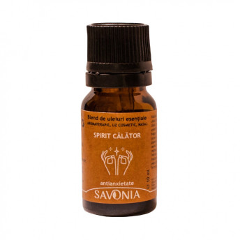 Spirit Calator - Blend Uleiuri Esentiale Naturale - Savonia, Antianxietate, 10 ml