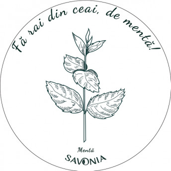Sticker Savonia, Fa Rai din Ceai, de Menta