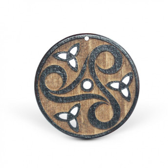 Amuleta din Lemn - Triskelion M1, Maro