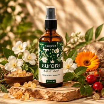 Aurora – Ulei de Față Savonia – Amestec pentru Ten Anti-Rid, 100 ml