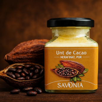 Unt de Cacao Nerafinat, Savonia, 200 ml