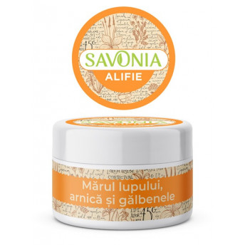 Alifie Savonia cu Mărul Lupului, Gălbenele și Arnica – 100% Naturală, 100 g
