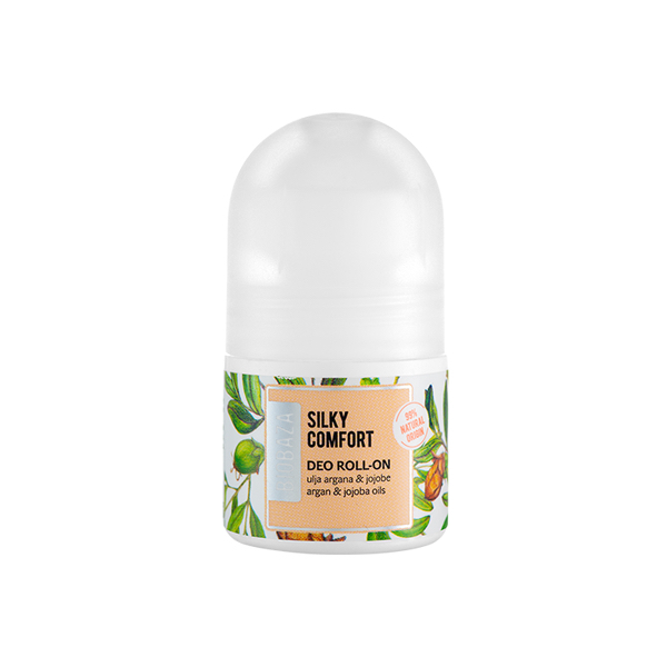Deodorant natural pe baza de piatra de alaun pentru femei SILKY COMFORT, DEO TRAVEL, Biobaza, 20 ml