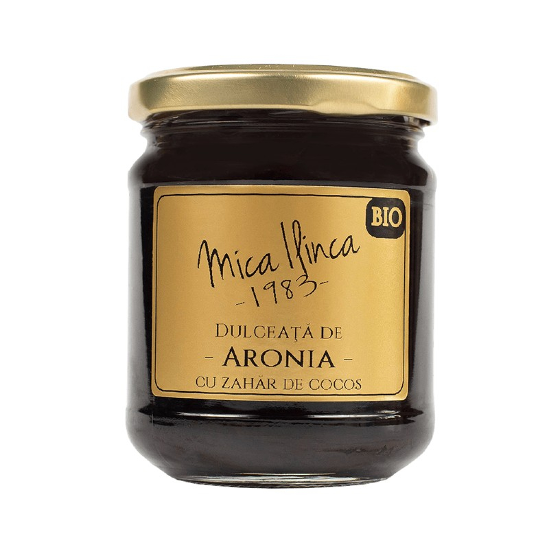 Dulceata de Aronia BIO 220g, Mica Ilinca