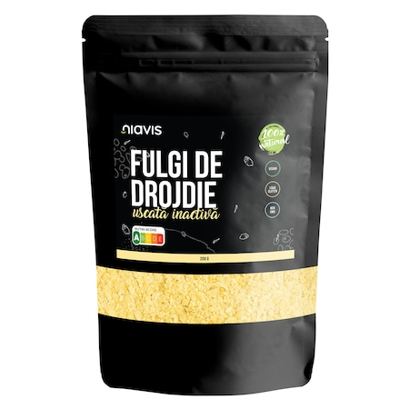 Fulgi de Drojdie Uscata Inactiva 200g NIAVIS