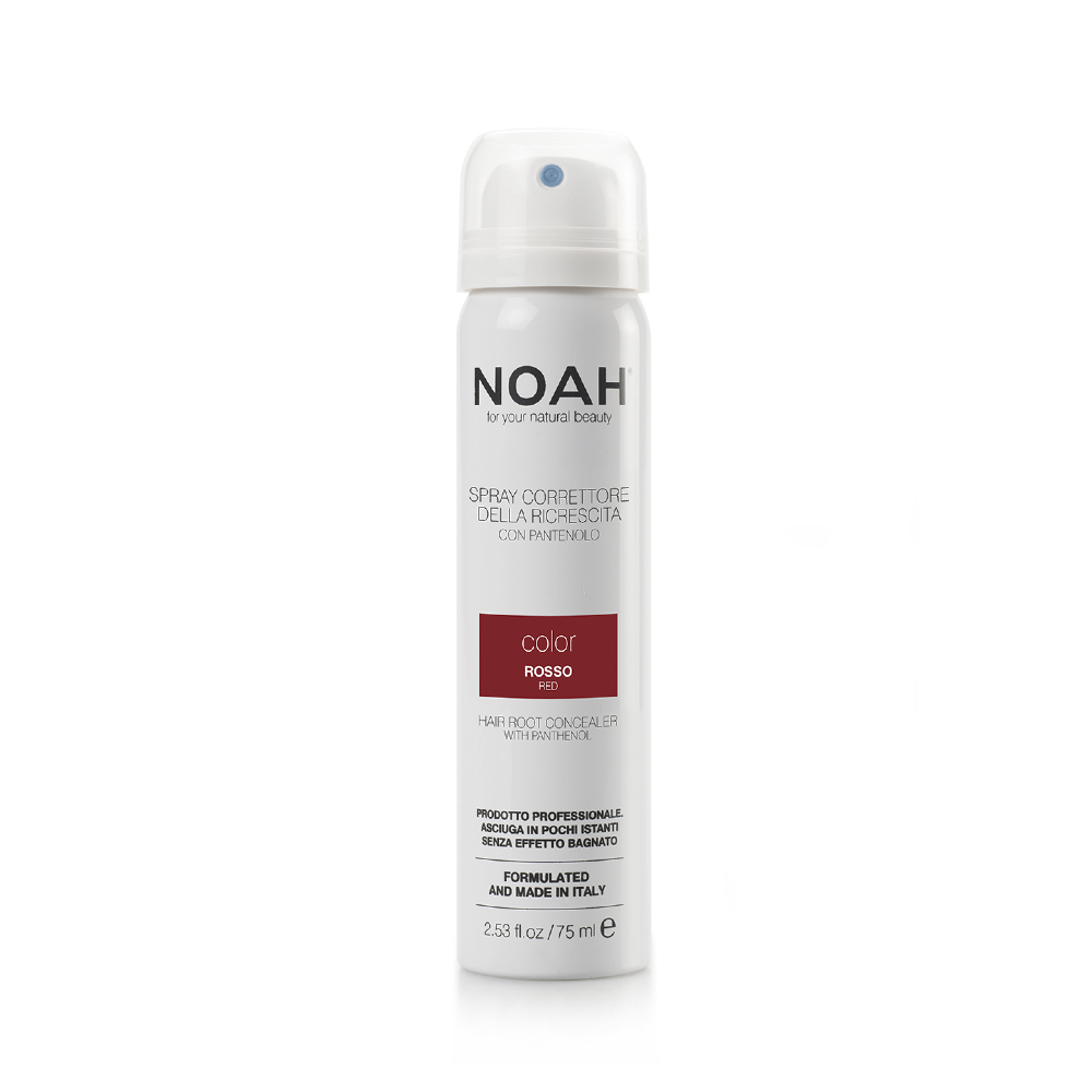 Spray corector cu vitamina B5 pentru acoperirea radacinii parului - ROSU, Noah, 75 ml