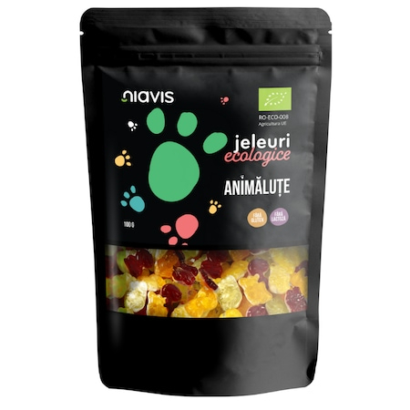 Jeleuri Animalute fara Gluten Ecologice/Bio 100g NIAVIS