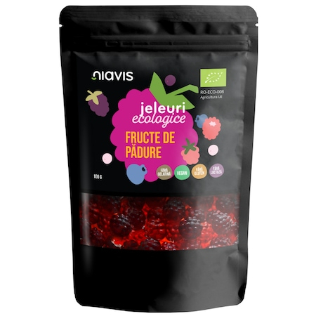 Jeleuri Fructe de Padure fara Gluten Ecologice/Bio 100g NIAVIS