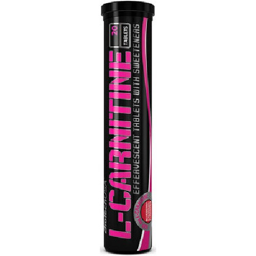 Supliment - L-Carnitine Efervescent 500MG 20tbl. Zmeura si Afine Biotech USA