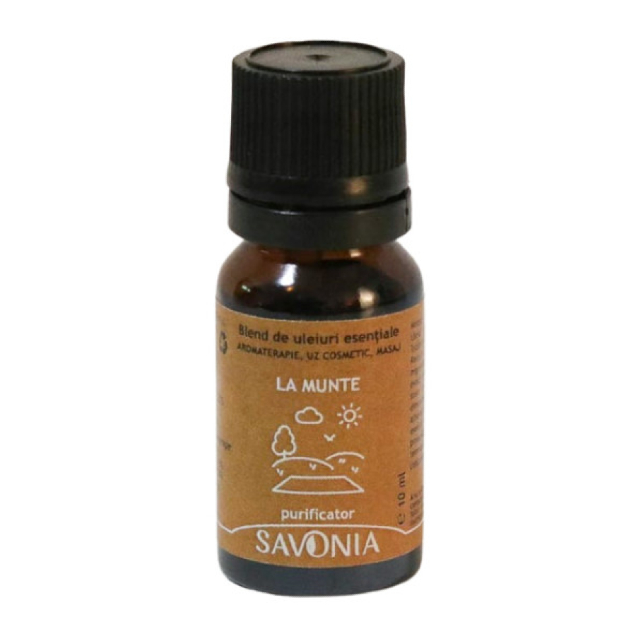 La Munte - Blend Uleiuri Esentiale Naturale - Savonia, Purificator, 10 ml