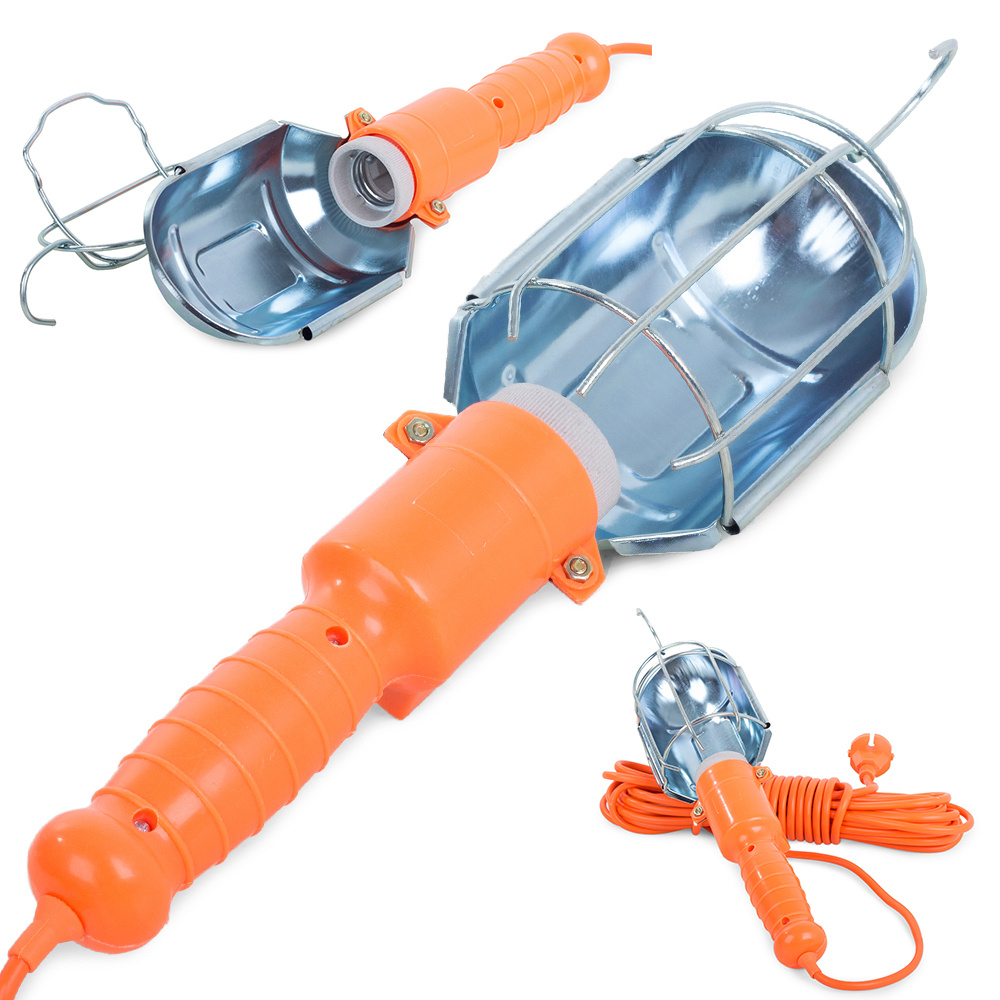 Lampa de Lucru, Bec 60w, Carlig, Cablu 8 m