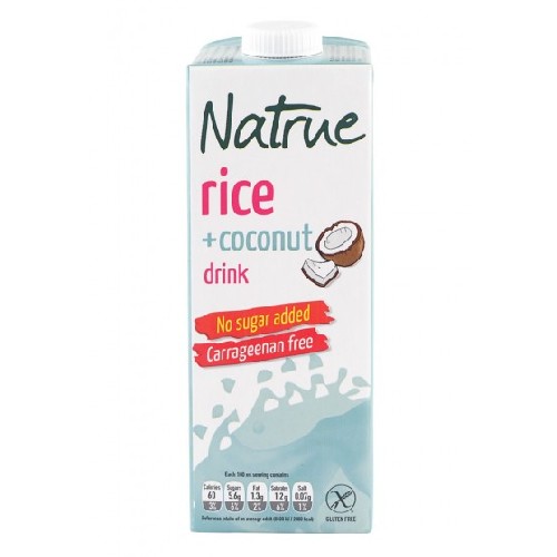 Lapte vegetal din Orez cu Cocos 1l, Natrue