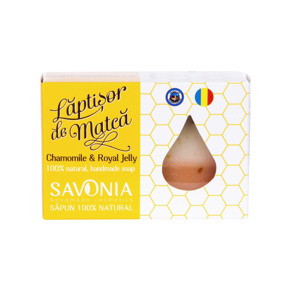 Sapun Natural Musetel si Laptisor de Matca, 90g