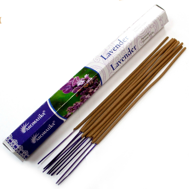 Betisoare naturale parfumate, Lavanda - 20 buc.