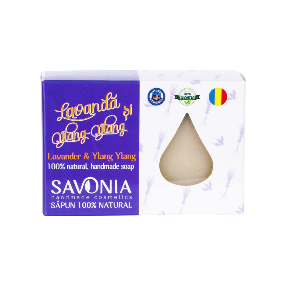 Sapun Natural Lavanda si Ylang Ylang, 90g