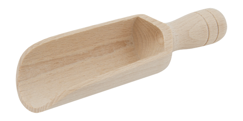 Lingurita Lemn pentru Ceai, 14.5 cm