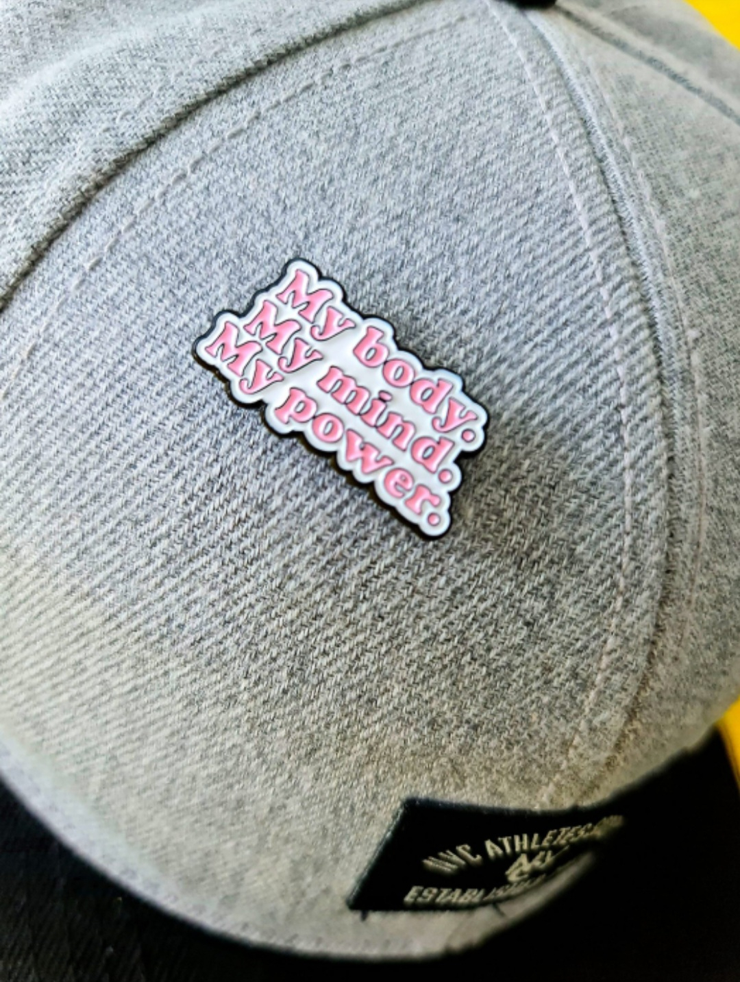 My Body, My Mind, My Power - Pin Metalic (Insigna)