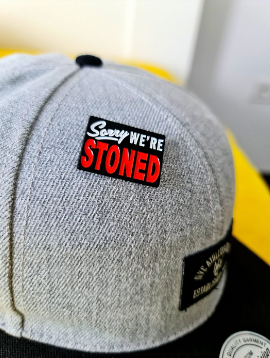 We're Stoned - Pin Metalic (Insigna)