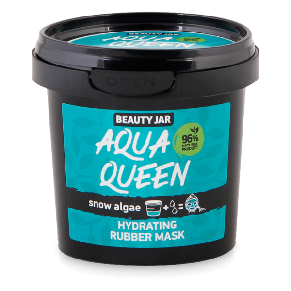 Masca faciala alginata hidratanta cu extract de alge, Aqua Queen, Beauty Jar, 20g