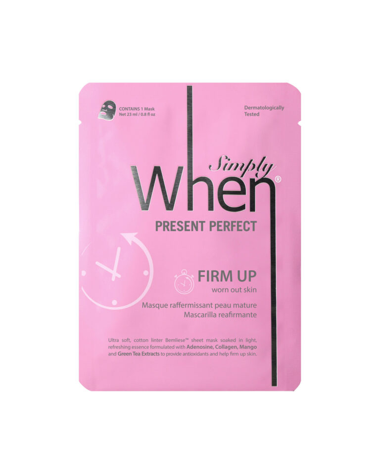 Masca coreana pentru fermitate pentru ten matur, Present Perfect, 23 ml, Simply When