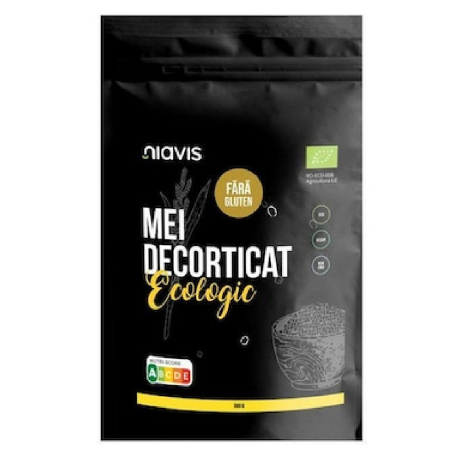 Mei Decorticat fara Gluten Ecologic/Bio 500g NIAVIS