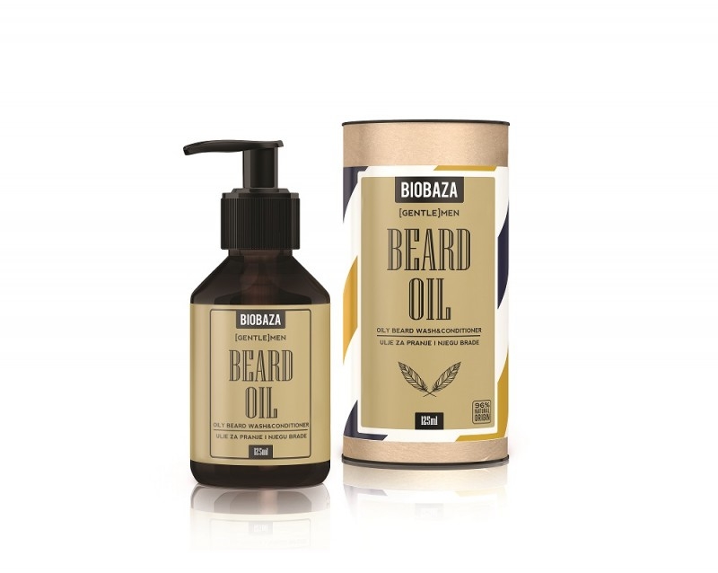 Ulei natural pentru barba, 125 ml - BIOBAZA