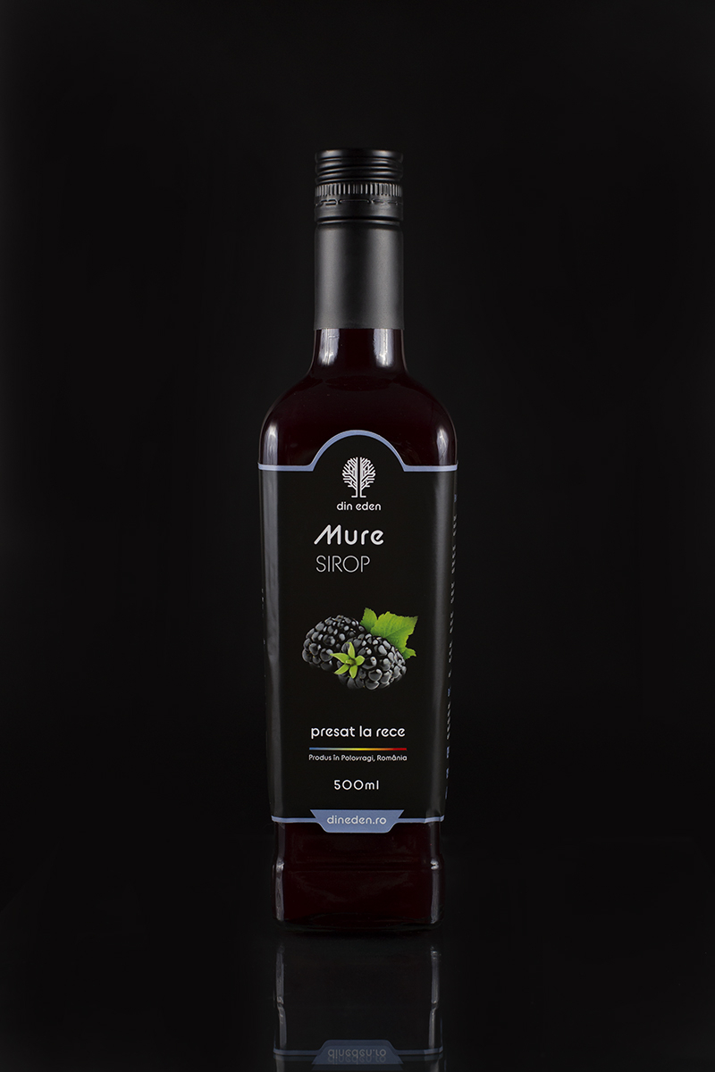 Sirop de Mure, presat la rece, 500 ml