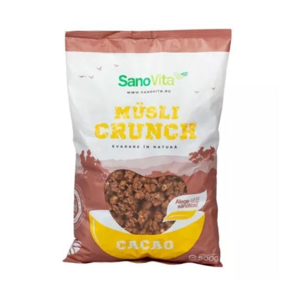 Musli Crunch Cacao 500g SANOVITA