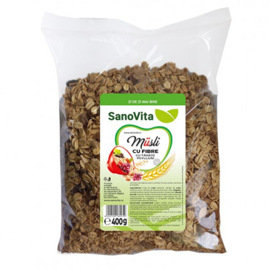Musli Cu Fibre 400g SANOVITA