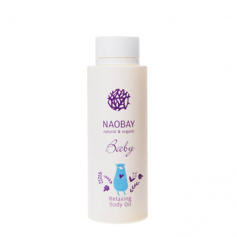 Ulei de corp BIO relaxant pentru copii, Naobay, 200 ml