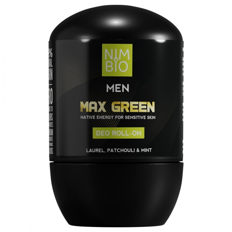 NIMBIO Max Green Deodorant Natural pentru Barbati, 50ml