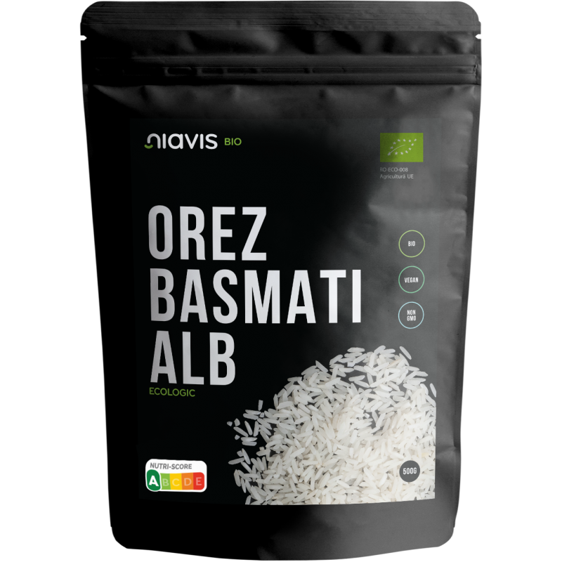 Orez Basmati Alb Ecologic/Bio 500g NIAVIS