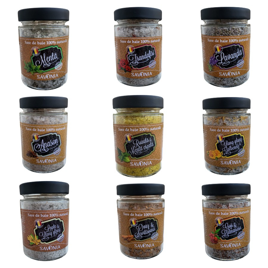 Pachet 9 Saruri de Baie 100% Naturale