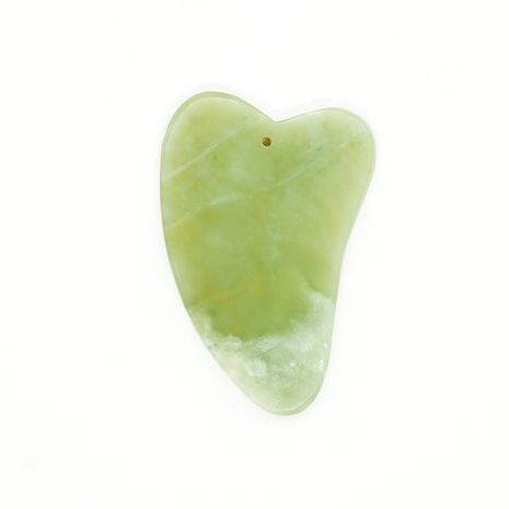 Piatra Gua Sha din Jad pentru masaj - 7cm