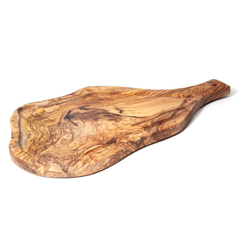 Platou (tocator) pentru fripturi, Lemn de Maslin, 36-39 cm, Premium